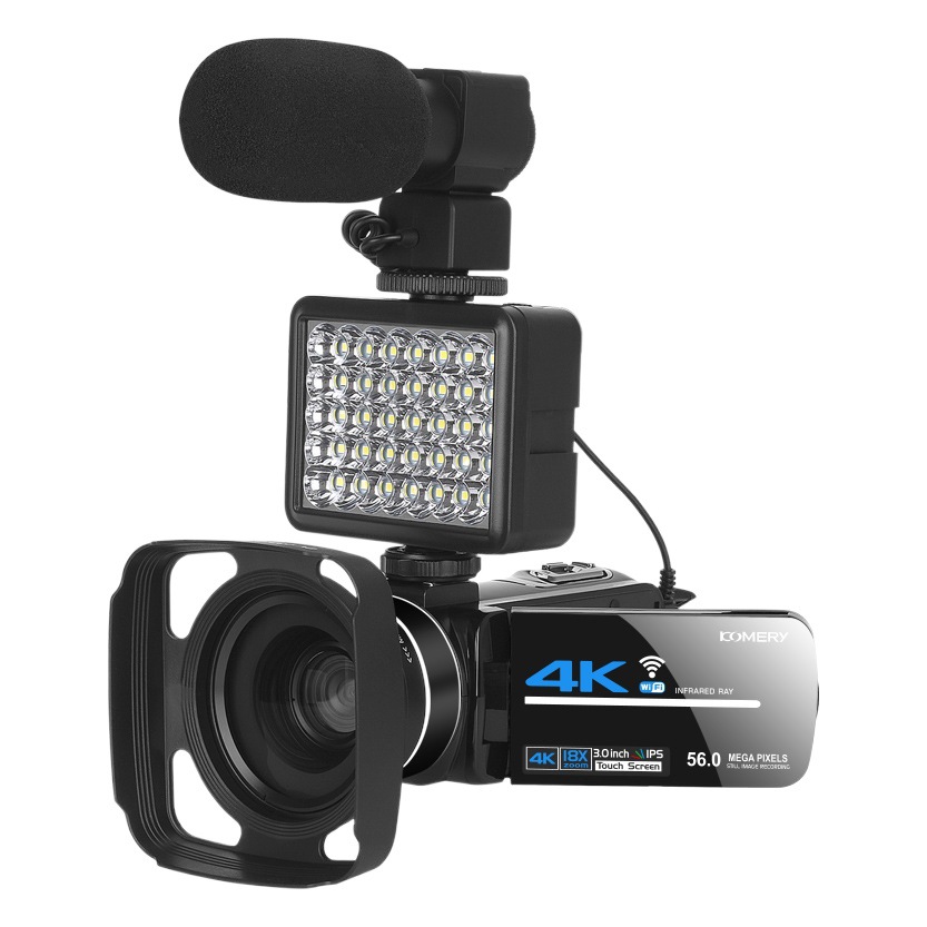 Cámara Digital Popular de Alta Definición 4K de 56 Megapíxeles con WIFI, para Bodas, Transmisión en Vivo, Fotografía y Grabación de Video