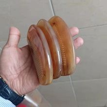 厂家批发牛角梳黄水牛角非白水牛梳加厚实包包头梳子养发静电耐摔