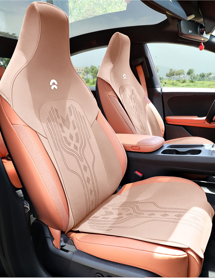 Weilai et5 special car seat cushion four seasons universal saddle cushion suede half bag ventilated ET5T seat cover cushion