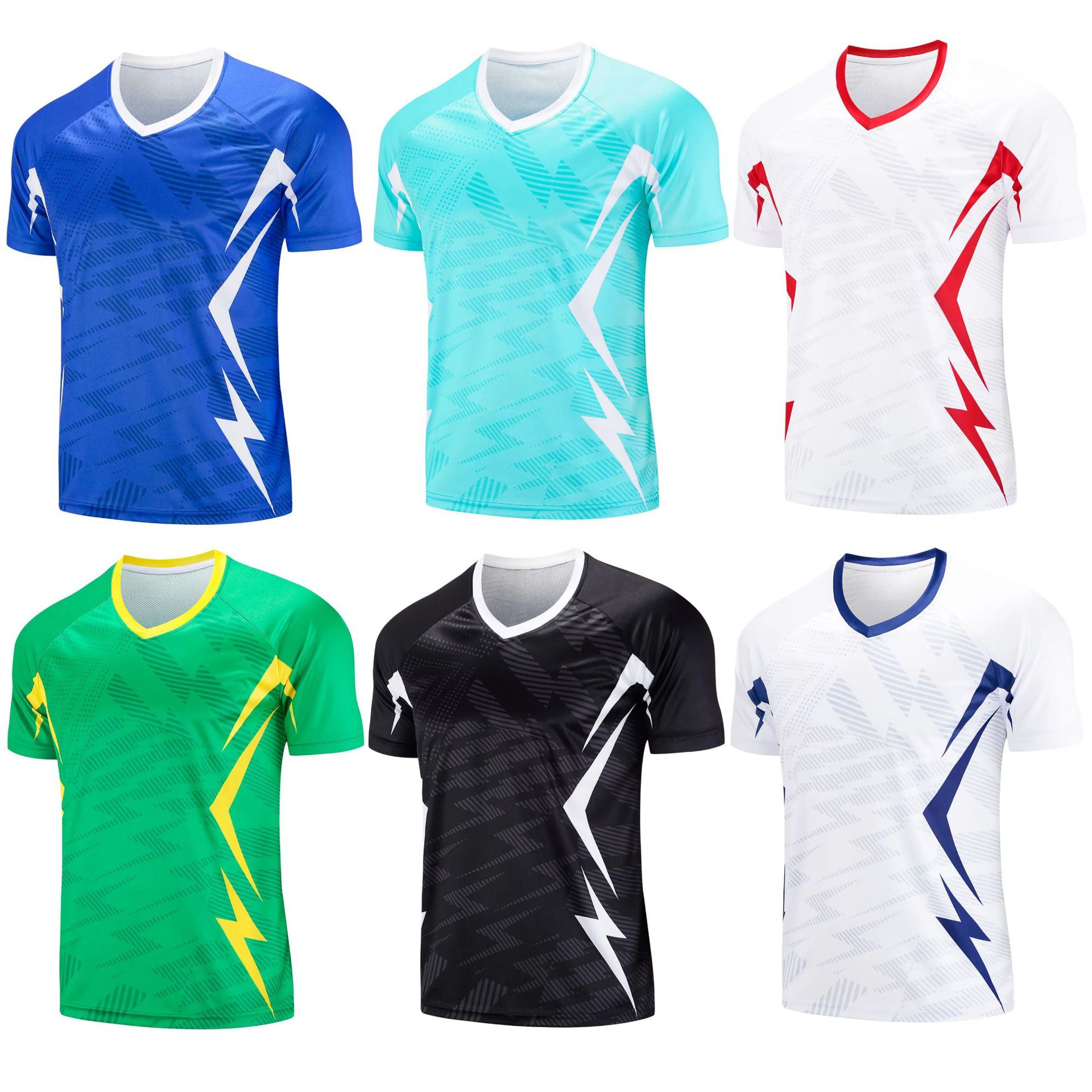 Quick dry breathable summer children's volleyball football uniform…