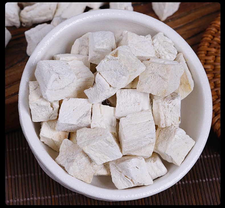 Kudzu Root Dices (Pueraria montana) — Sulfur-Free Dried Food Herb, 500g Bulk preparation