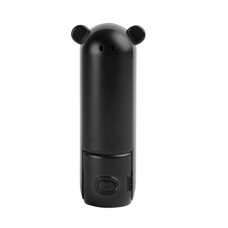 Nuevo ventilador de octopus transfronterizo ventilador de cochecito USB con iluminación para mover la cabeza mini ventilador portátil