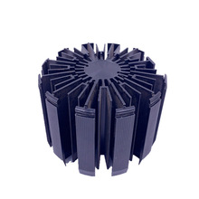 工业铝型材太阳花散热器表面氧化LED灯大功率铝合金散热器CNC铝材