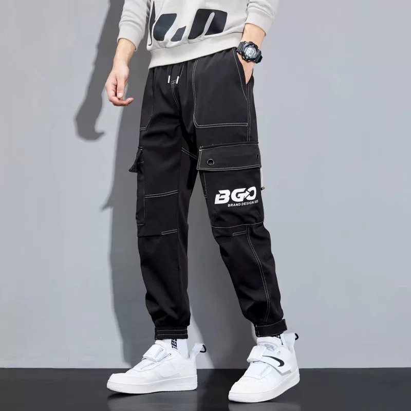 Summer trend wear-resistant work trousers, oversize