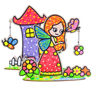 ѩ���஋��������3Dճ��ľ�宋��ͯ�ֹ�diy���uľ��������b���l