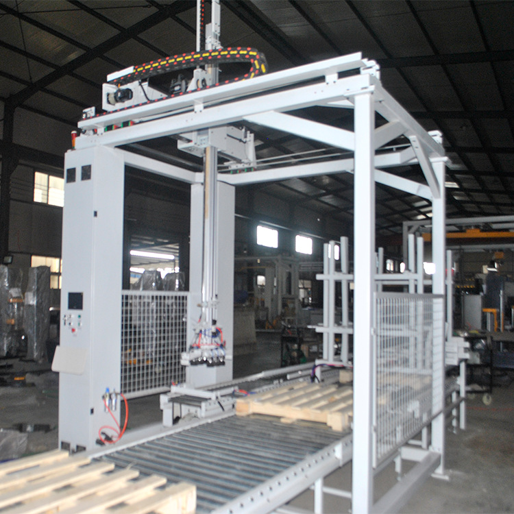 山东大宏 摇臂在线缠绕机 灌装生产包装线 自动包装机械