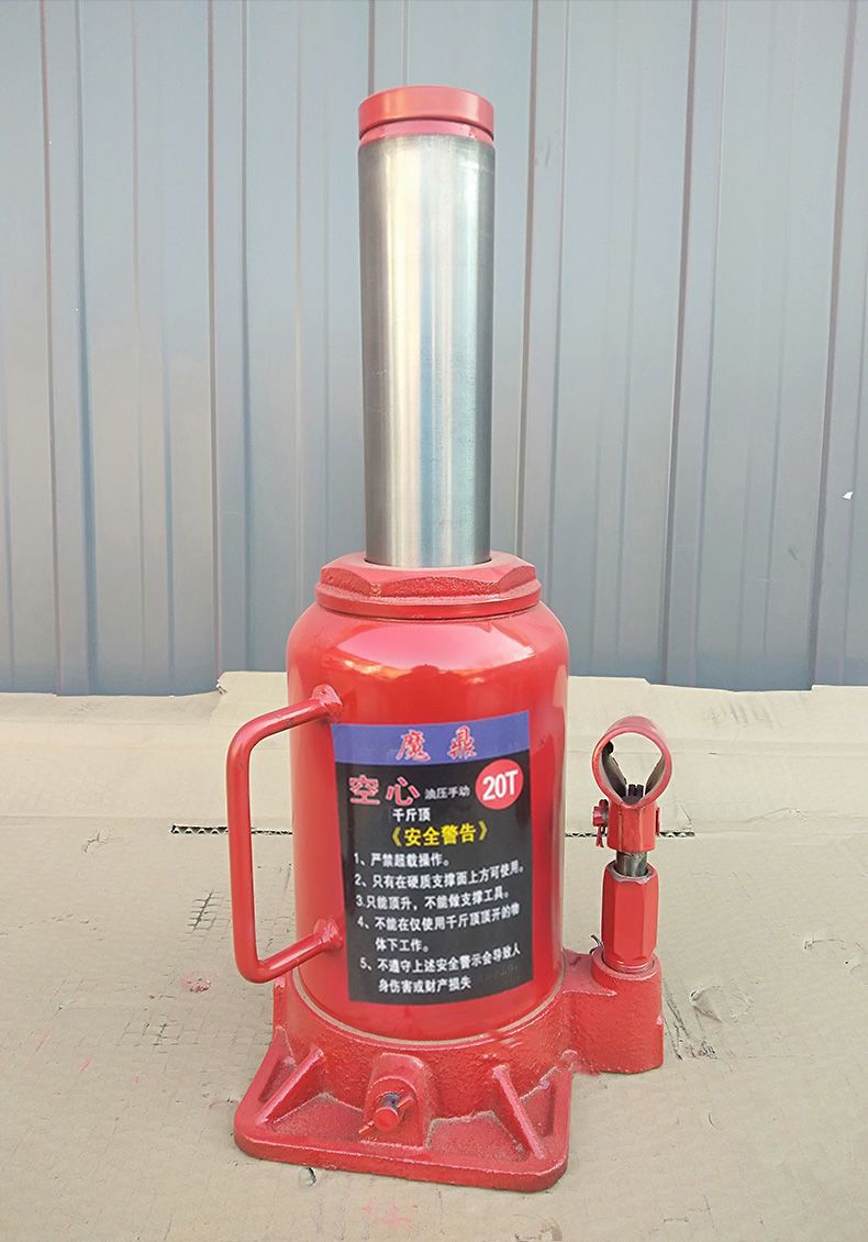 Hollow Jack 20 tons 50 tons manual hydraulic qianjinding 70T32T auto repair tool piston press sleeve pull cylinder sleeve