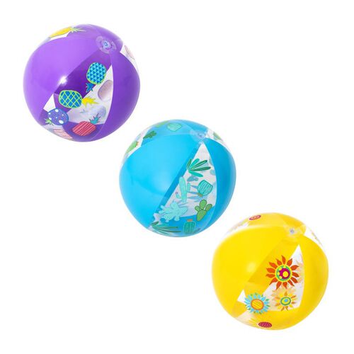 Bestway31036 Children's Inflatable Ocean Balls Polychrome Print Water Play Balls Swimming Pool Fun Three-Color Water Balls