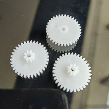 48+10齿双层齿轮塑料玩具配件 齿轮传动 速卖通小塑料件25064810B