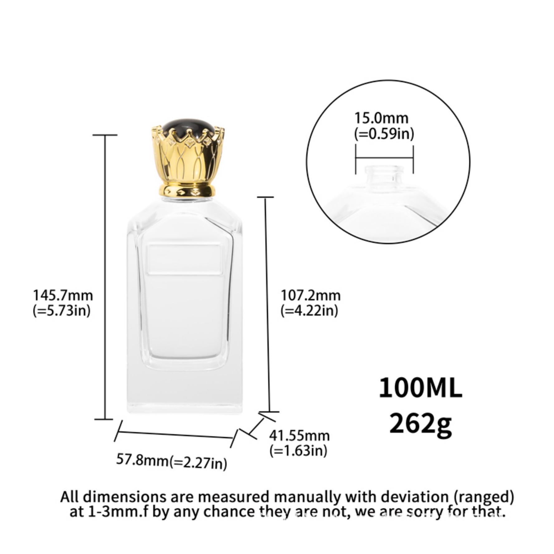 Frasco Spray de Vidrio para Perfume 100ml, Portátil, para Cosméticos image 5