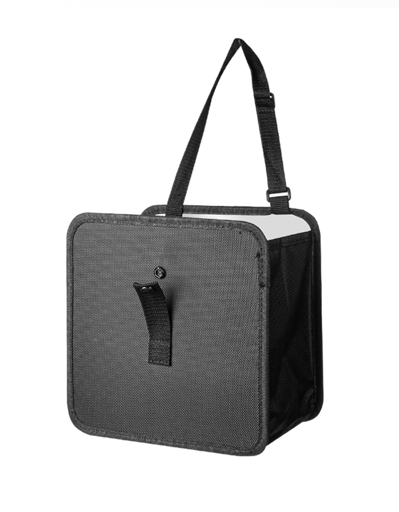 Car trash can hanging storage bag rear seat back universal storage box waterproof car storage bag