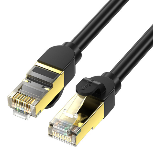 Weige cat8 cat8 network cable finished gold-plated oxygen-free copper double shielded 40GB high speed cat8 10G network jumper