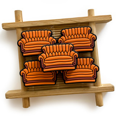 Factory Best Selling Silicone Sofa Beads Cartoon Baby Toy Chewing Fun Handmade Bead Stringing DIY Beads