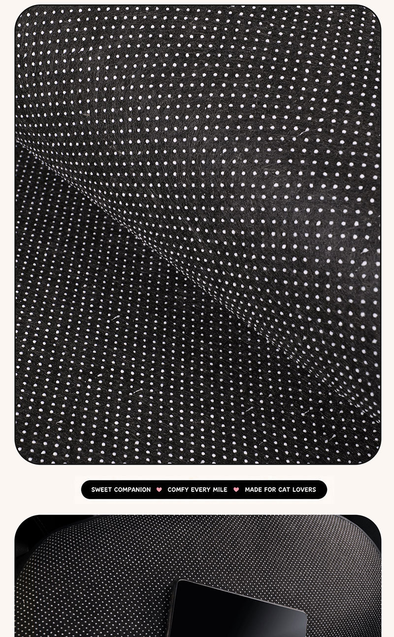 New KT Cat Car Seat Cushion Summer Ice Silk Cartoon Cute Breathable Honeycomb Mesh Fabric Universal Car Seat Pad for All Seasons