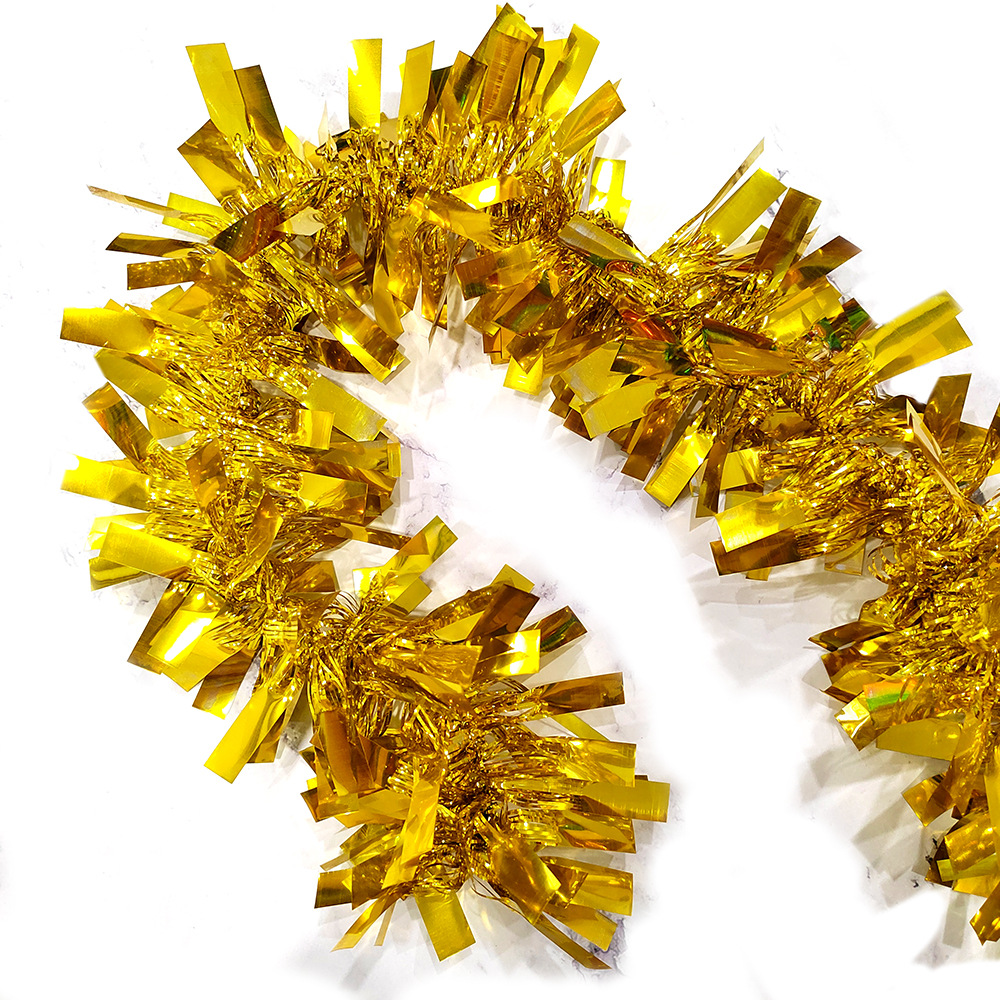 Fiesta de Navidad suministros de boda guirnalda rayas de color decoración de la habitación de la boda rayas de color engrosadas rayas de lana