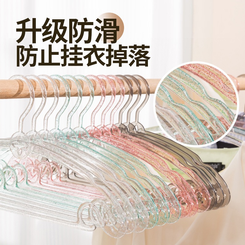 Nuevo lujo ligero percha sin marcas de invierno grueso percha antideslizante no puede permitirse empacar ropa hombro sin percha
