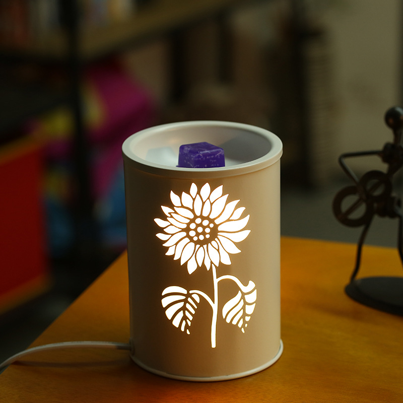 香薰融蜡灯-花朵款 饮品店甜品店柜台装饰摆件灯家居卧室氛围灯