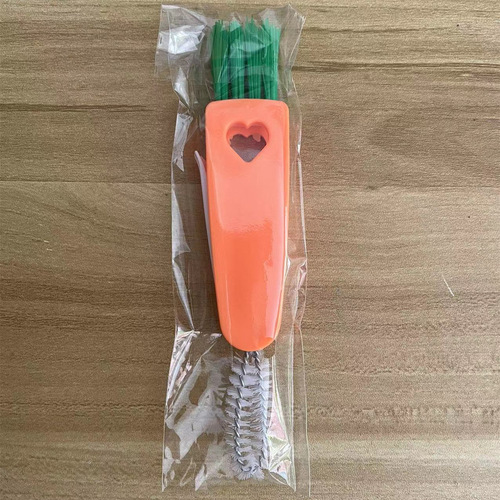 Three-in-one cup lid cleaning brush Japanese apron groove cleaning brush bottle brush thermos cup lid gap cleaning brush