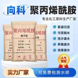 絮凝剂PAM阴阳离子沉淀剂屠宰养殖印染食品厂污水处理聚丙烯酰胺