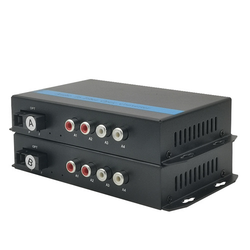 2-Channel, 4-Channel, 8-Channel Single-Direction Audio Optical Terminal, Dual-Direction Audio Voice Broadcast-Grade Audio Phono Connector Transceiver