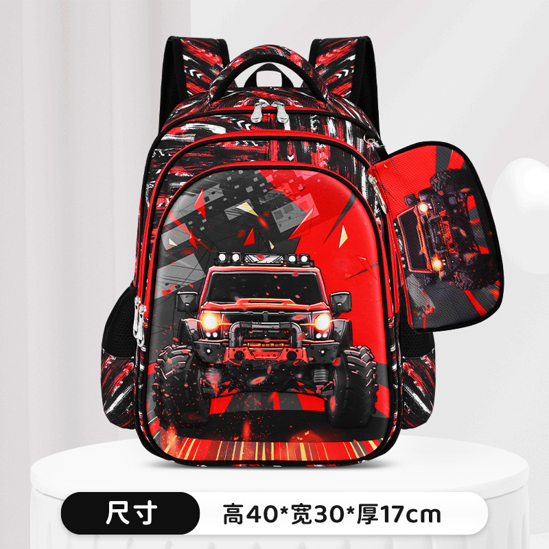 2026 nuevo encantador conjunto de dos piezas transfronterizas bolsas escolares estilo ruso para hombres y mujeres de gran capacidad para reducir la carga mochila de espalda