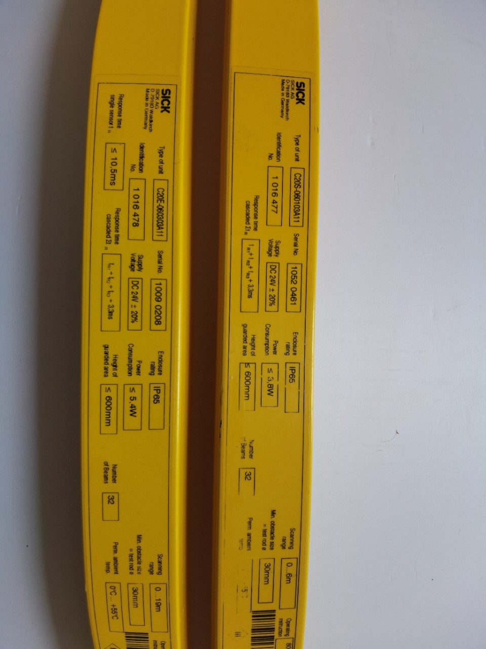 光幕C20S-060103A11+C20E-060303A11