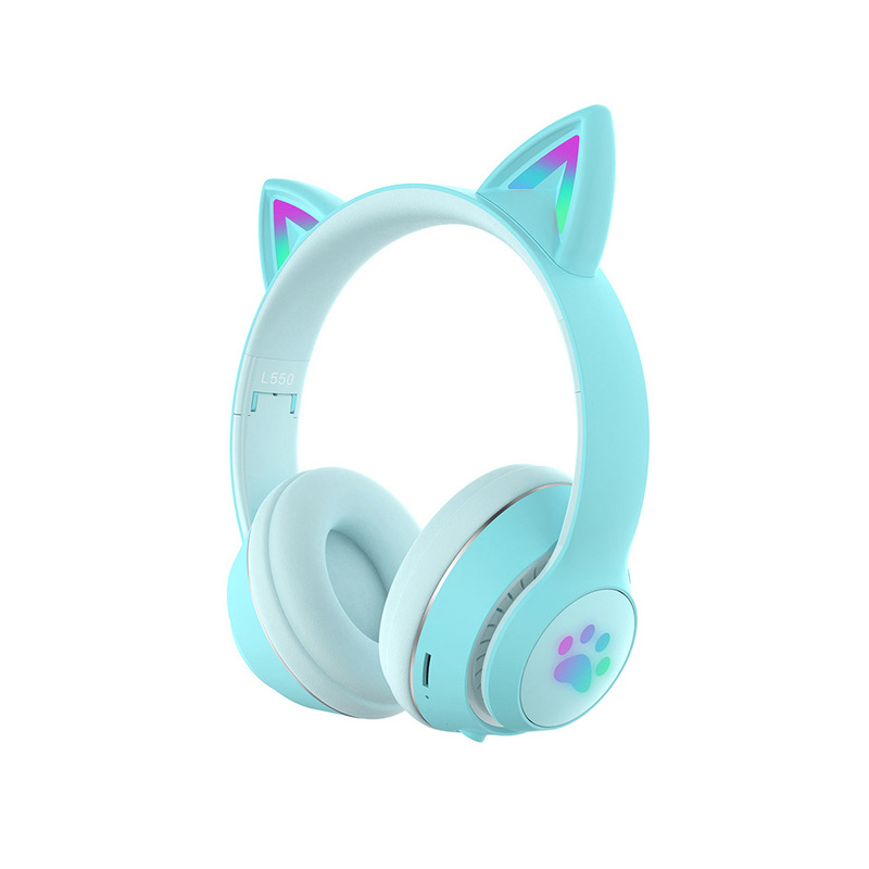 新型猫耳bluetoothイヤホン女子スポーツ風ヘッドセットbluetoothイヤホンメーカー直販アマゾン人気|undefined