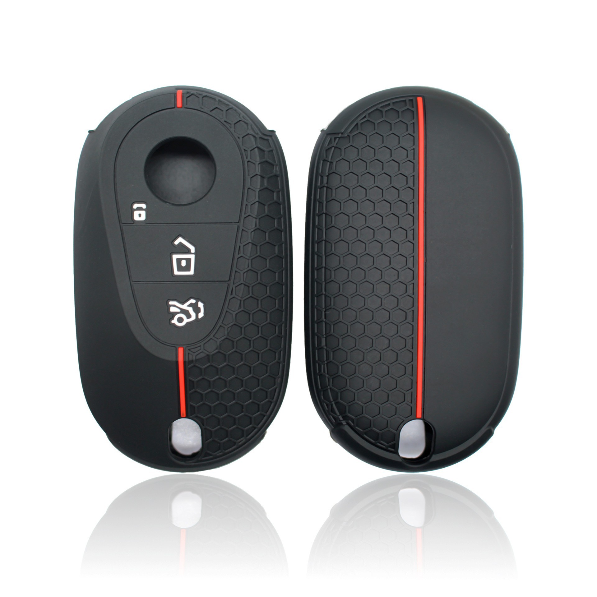 Suitable for Mercedes-Benz 22 new C- class key cover C200L buckle C260L S-class S400L bag S450L Maybach buckle