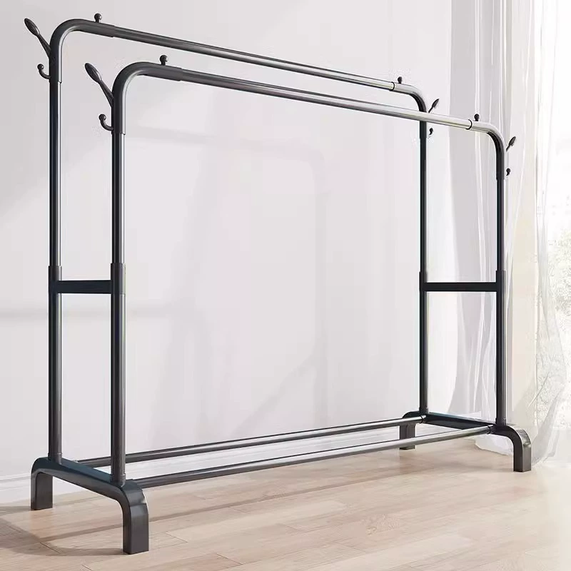 Вешалка для одежды напольная складная вешалка для одежды для спальни, вешалка для сушки одежды на балконе, бытовая простая вешалка для одежды, вешалка для одежды