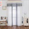 Keqiao Manufactor wholesale Gradient Cambric Simplicity modern a living room Study curtain Window screening customized