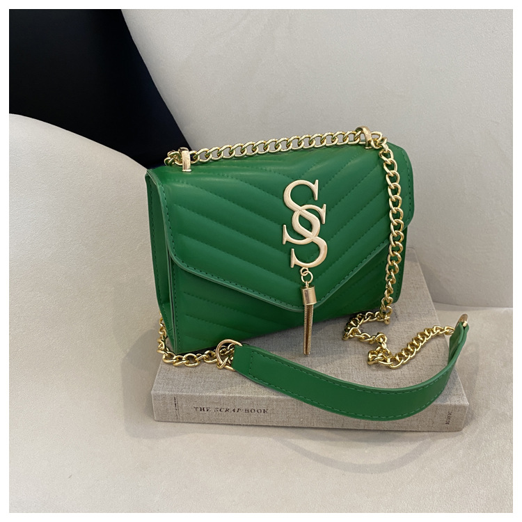 Damen Handtasche Im Western Stil Mit Kette Und Umhängefunktion_voghion.com