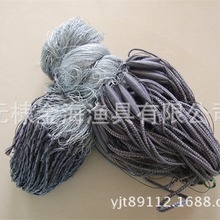 尼龙渔网 芬兰网尖浮三层粘网挂网鱼网龙虾网户外渔具1.5*60米