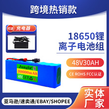 电动自行车电池 48v锂电池30Ah13串3并+充电器18650锂离子电池组