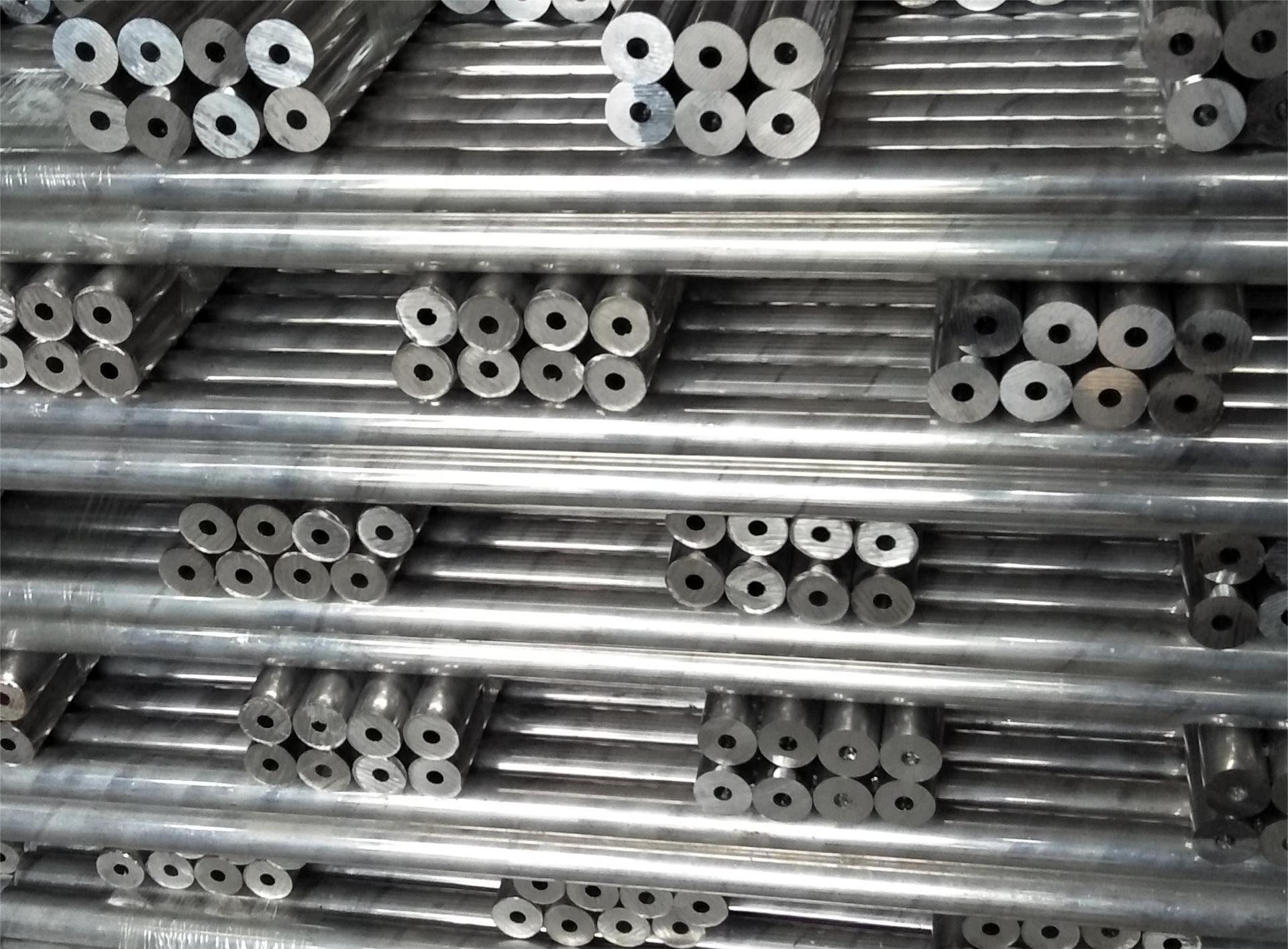 A6005-T5大口径铝管 452*9大铝管 6061T6无缝管，研磨棒公差-0.02