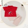新款童装男童汉服套装儿童棉麻民族服装中国风小书童唐装婴儿衣服|ms