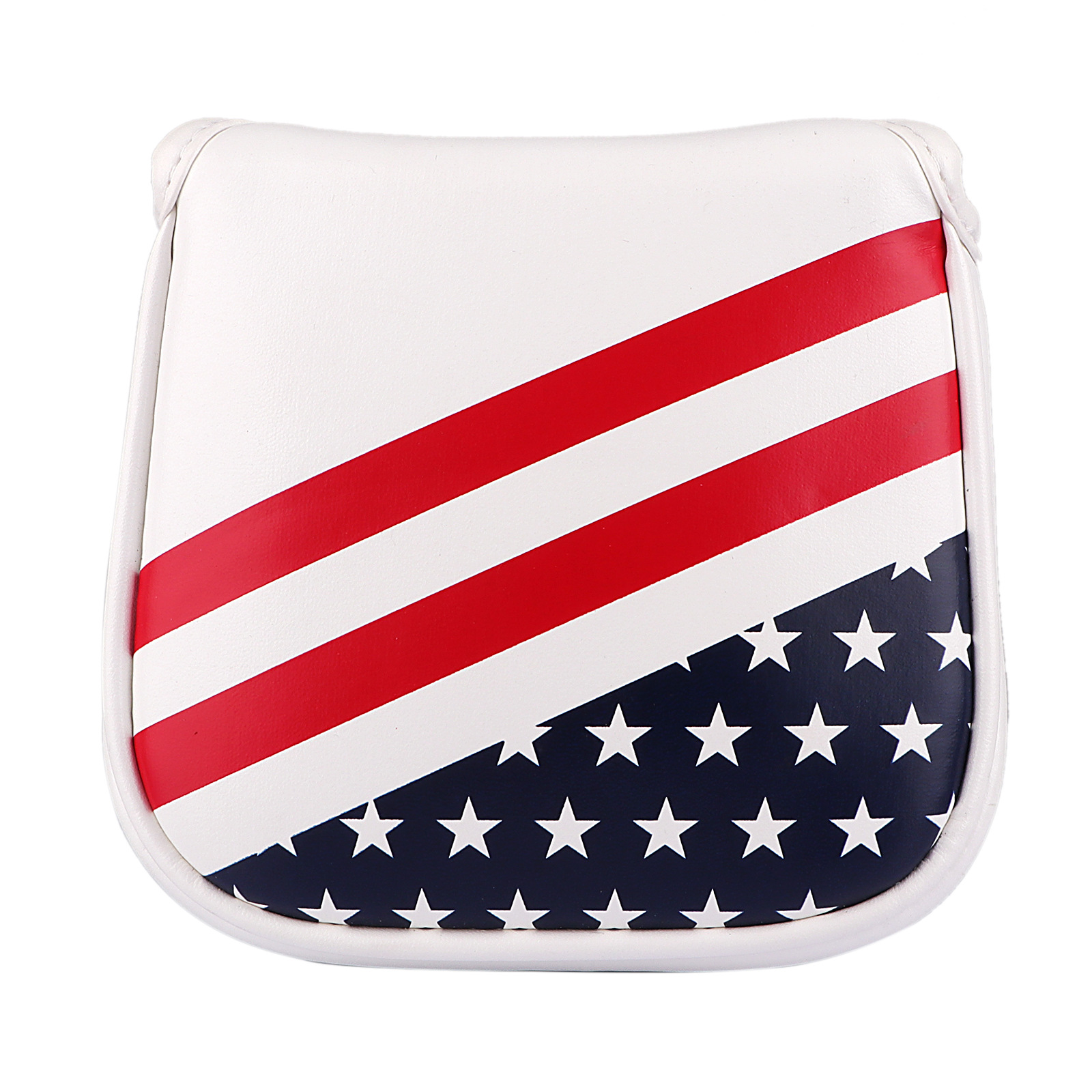 高尔夫推杆保护套 星星印刷方形推杆套 磁吸闭合帽套工厂现货