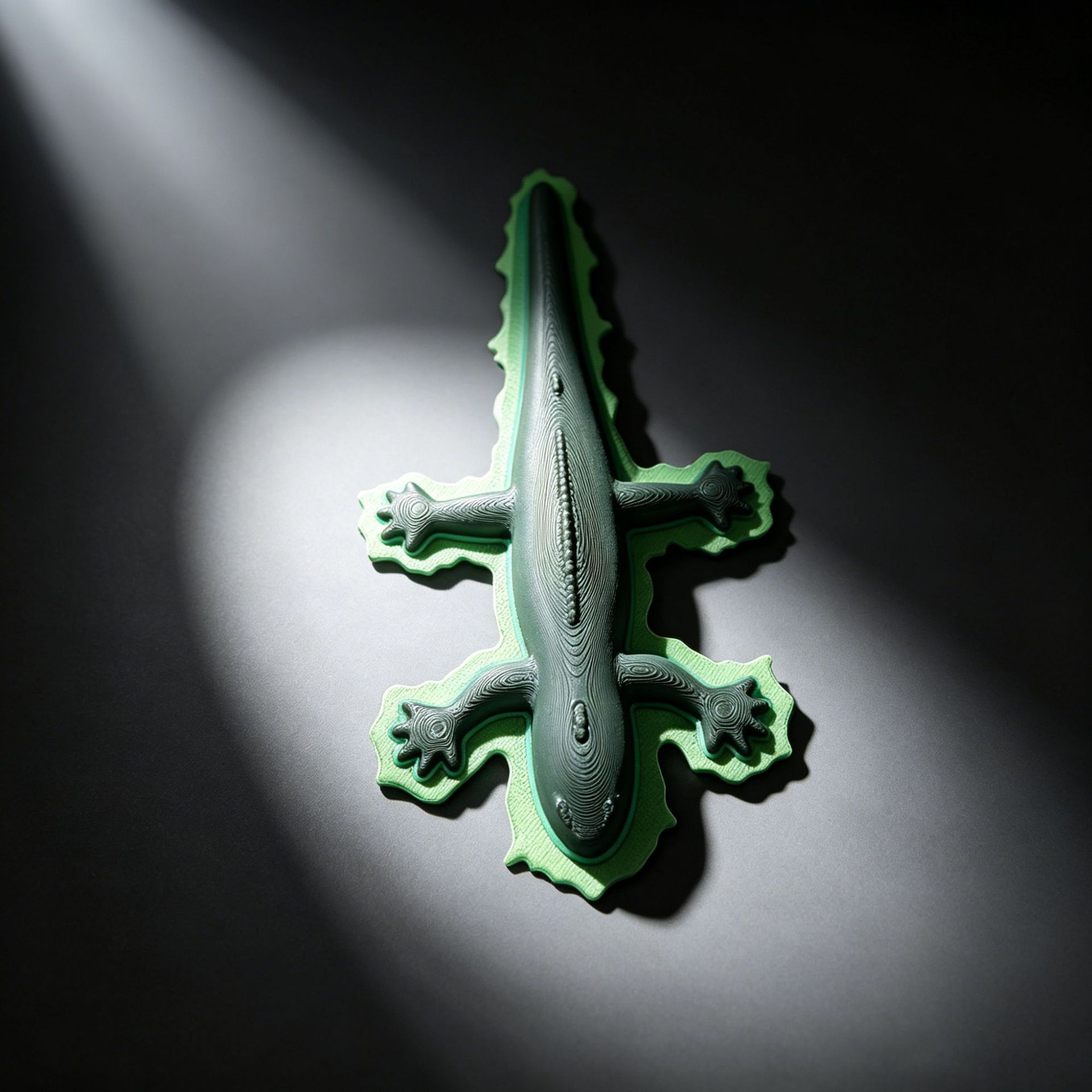 Explosiones transfronterizas impresas en 3D Aventuras Papá con colgantes de lagarto y gecko amuletos mágicos colgantes de anime image 4