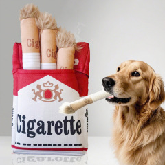国境を越えた新製品 Nocciola インタラクティブ犬のおもちゃタバコボックス付きペット犬投げるおもちゃ