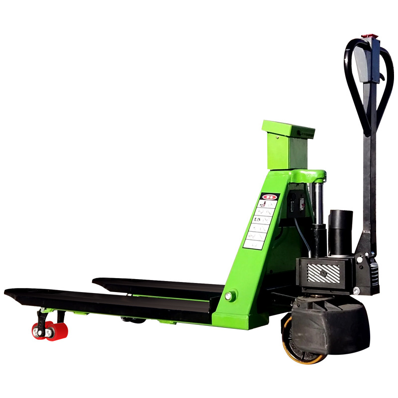 Youcheng 2,5 toneladas báscula electrónica pesaje camión elevadora hidráulico eléctrico carretilla elevadora pallet carro de buey de tierra carretilla elevadora