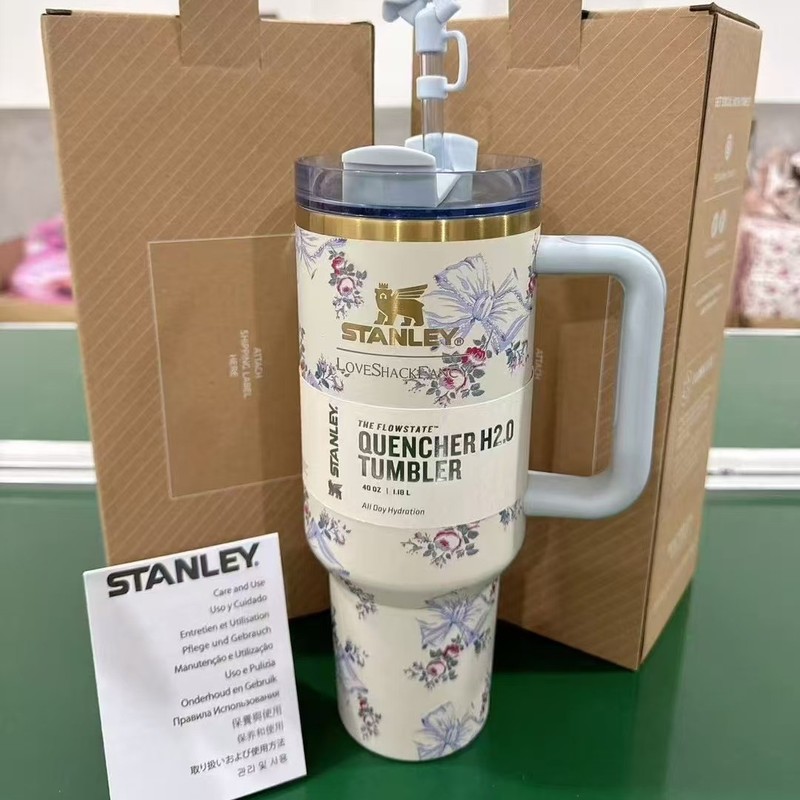 亚马逊现货史丹利stanley2代40OZ大容量不锈钢车载保温杯|undefined