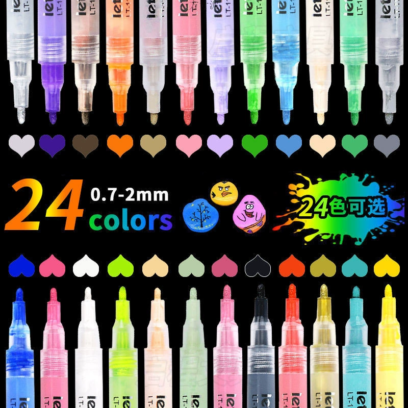 Lotu Mark Pen Painting Набор из цветных ручек 80 цветов 24 цвета для рисования тела керамический альбом граффити ручка