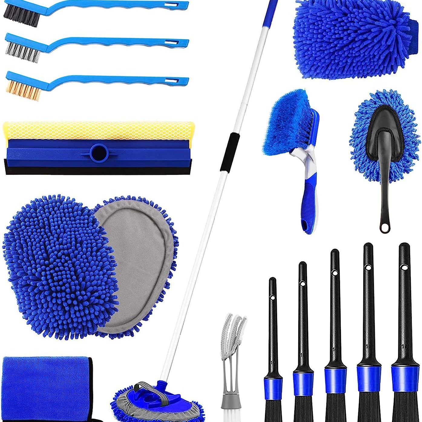 맞춤형 국경 간 자동차 청소 브러시 ​​16피스 전기 드릴 브러시 헤드 세트 바닥 및 벽 스케일 제거 청소 및 연마 도구