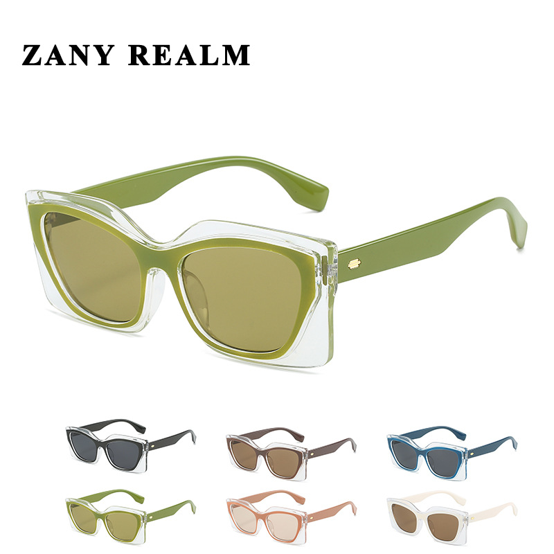 Nuevo Gato ojo caja contraste color diseñador gafas de sol retro calle Comercio exterior UV400 gafas 3995 fabricantes ahora