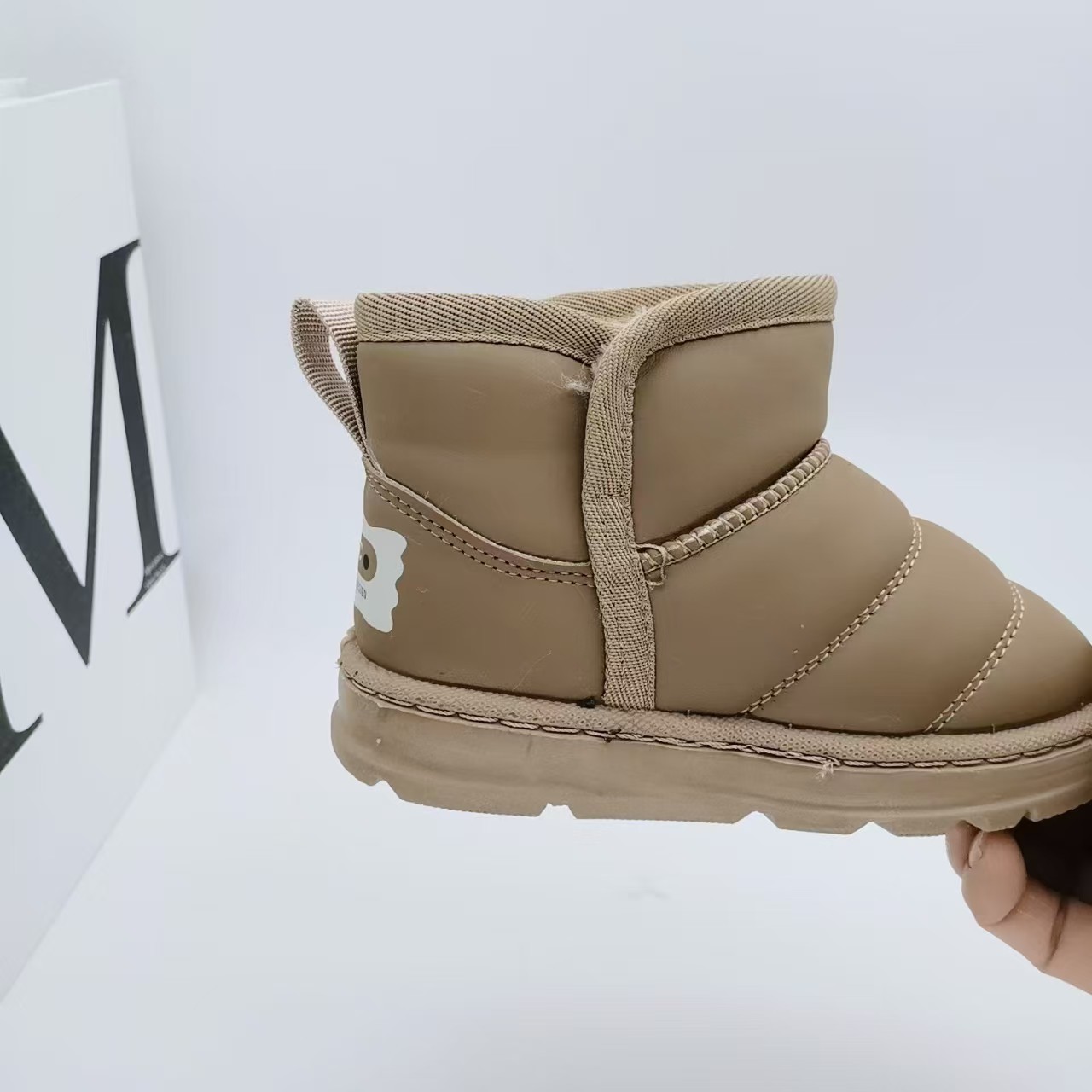 Botas de algodón de invierno de lana para niños y niñas botas de nieve zapatos de algodón para niños zapatos deportivos de algodón para niños zapatos de niñas