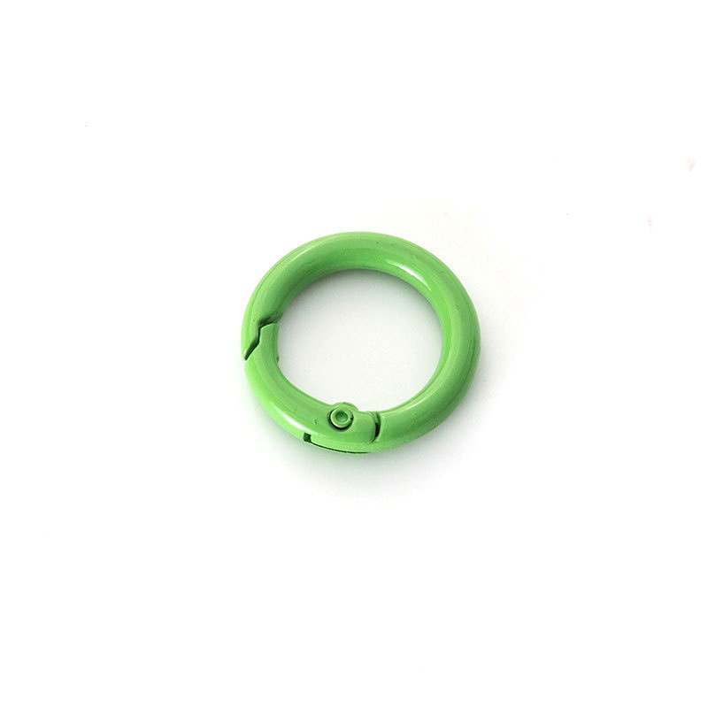 23mm llavero de resorte pintado colorido llavero de perro de montaña hervidor gancho DIY joyería bolso percha percha image 24