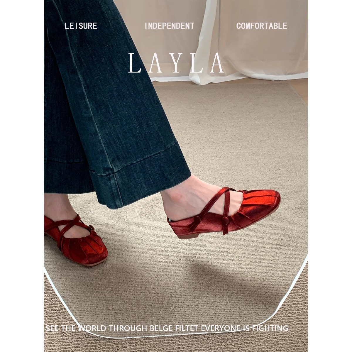 Media pantuflas de Baotou en estilo francés, zapatos de hadas en el exterior, nuevos zapatos de temperamento de un solo pie en el verano de 2025