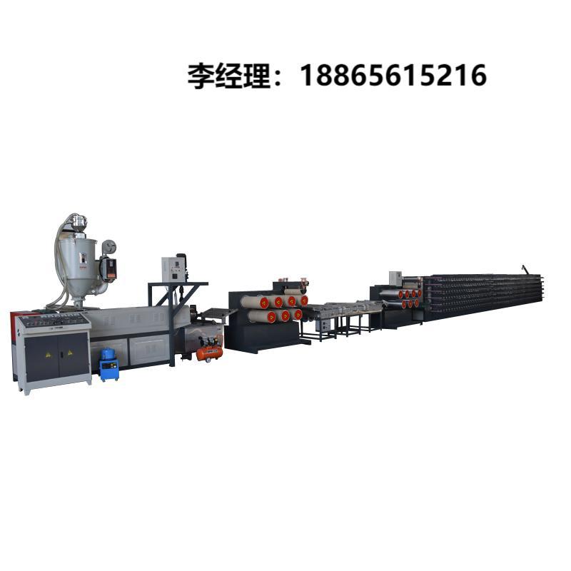 供应塑料亚麻丝拉丝机 南韩亚麻丝拔丝制绳生产机组