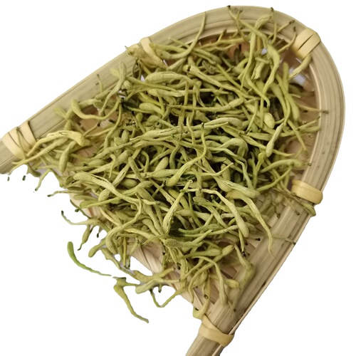 Bulk wholesale honeysuckle tea 500g new goods green gold honeysuckle dry without foam herbal tea, bulk purchase preferred
