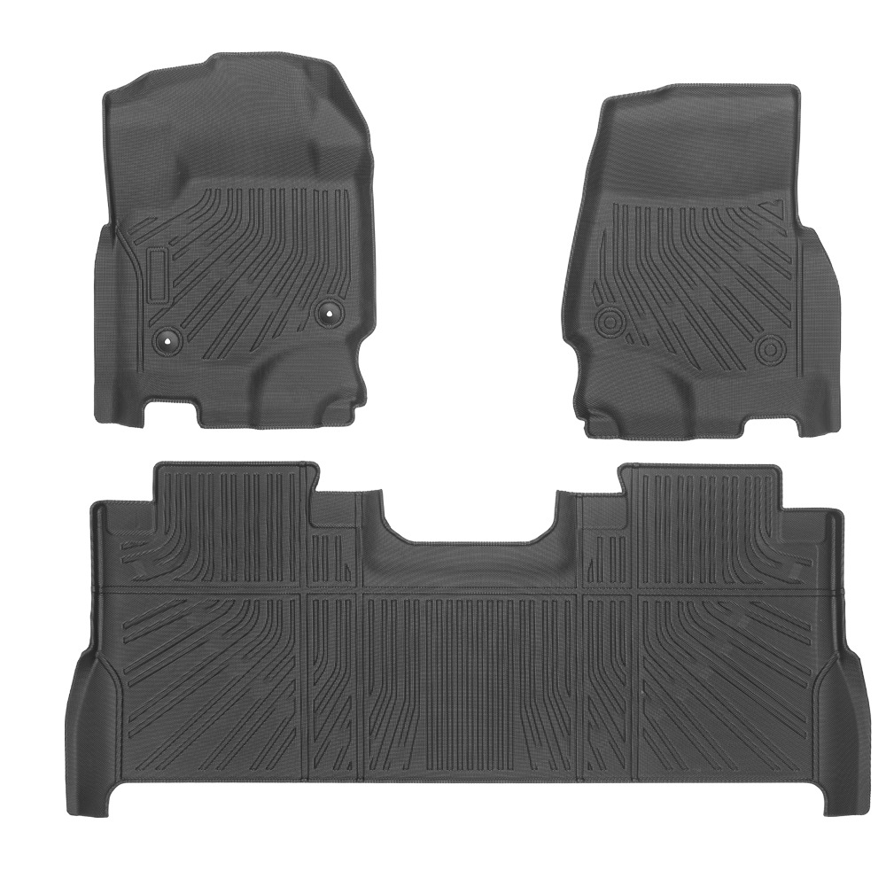 Para F - 250 / 350 / 450 SuperCrewcal 2017 - 2024 3D TPE para todo el tiempo