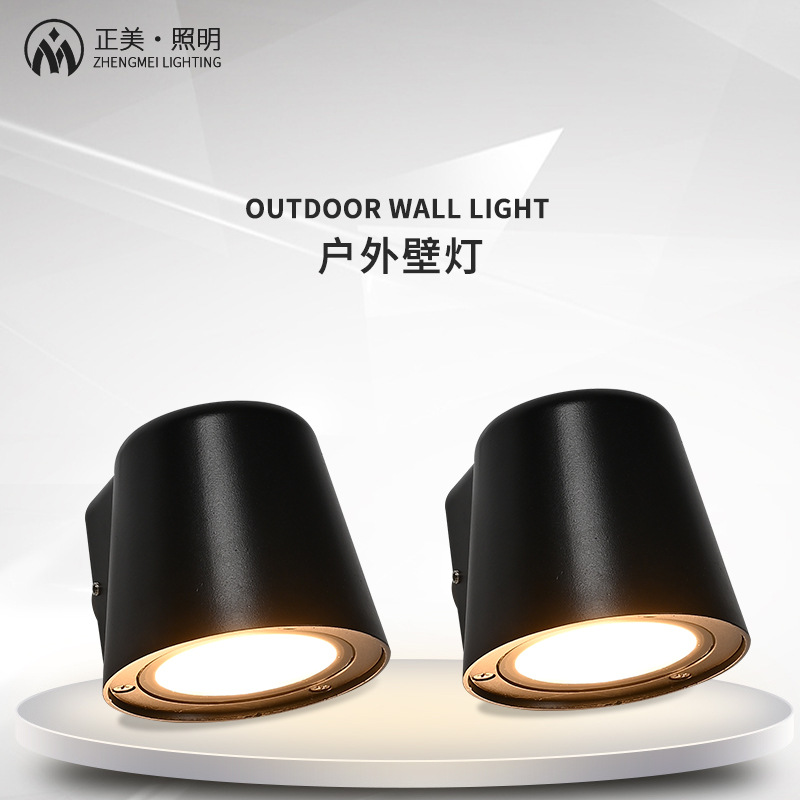 Led Outdoor Wall Lamp Waterproof Wall Washer Spotlight Outdoor Courtyard Balcony Stair Aisle Wall Lamp Bedroom Bedside Lamp